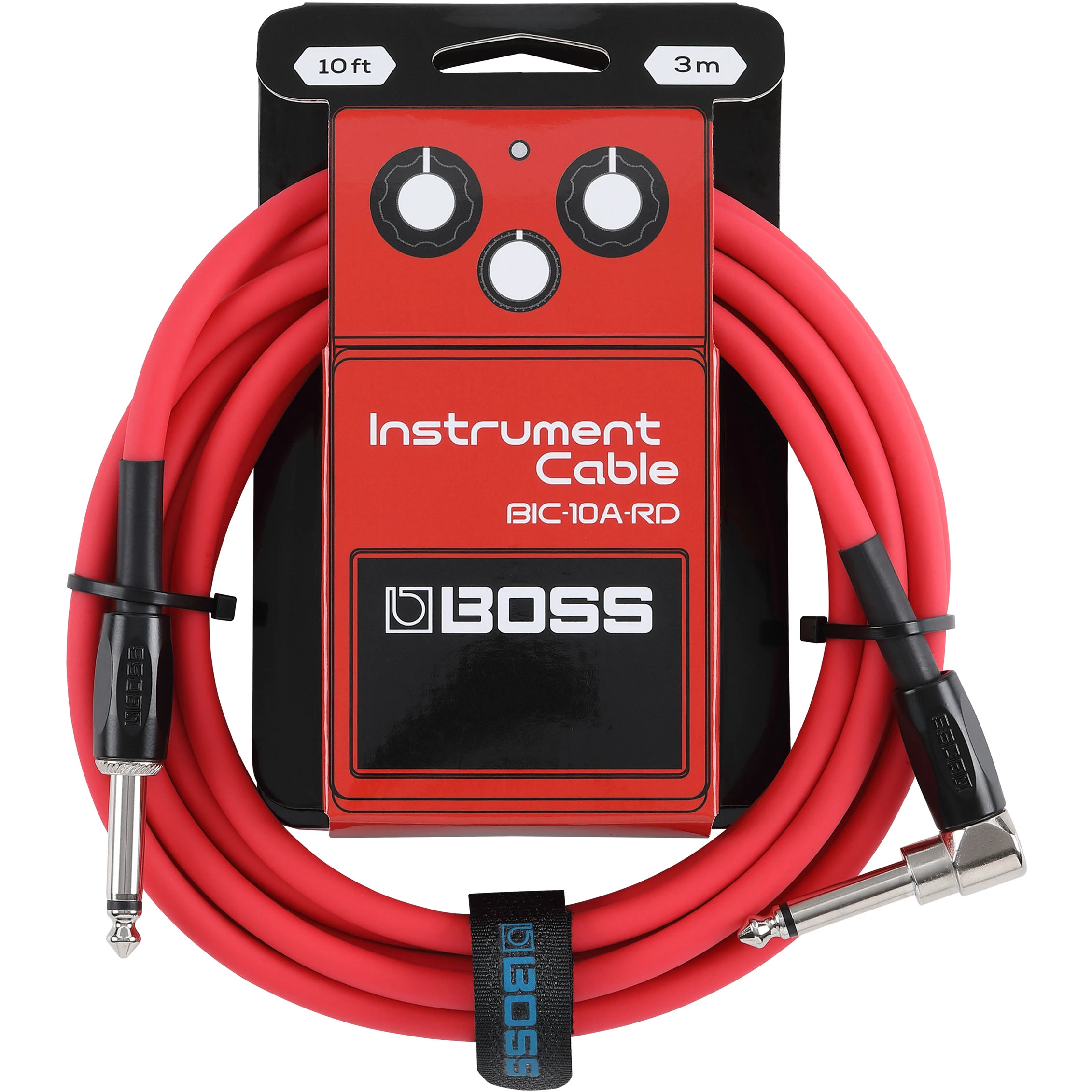Boss BIC-10A-RD Instrumentenkabel rot